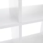 Polcrendszer, fehér, TOFI 4 NEW
