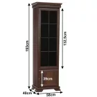 vitrines szekrény, samoa king, KORA KRW1