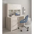 PC asztal typ 80, fehér craft, ANGEL