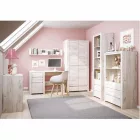 PC asztal typ 80, fehér craft, ANGEL