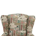 Füles fotel, szövet patchwork viorica 1, CHARLOT