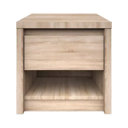 Éjjeliszekrény, DTD laminált, tölgy sonoma, NORTY