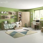Polc, DTD laminált, tölgy sonoma, NORTY TYP20
