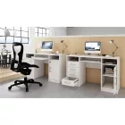 PC asztal, fehér, B9 NEW