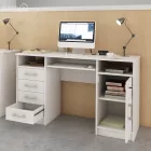 PC asztal, fehér, B9 NEW