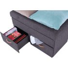 Puff, szürke, SULOT TYP 2