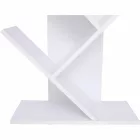 Könyvespolc, fehér, BAKI NEW TYP 2