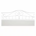 Fém ágy, fehér, 90x200, DAINA