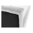 Boxspring típusú ágy 180x200, világosszürke, FERATA KOMFORT