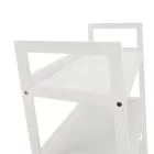 3 polcos állvány, fehér, REON TYP 1