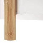 2 polcos állvány, természetes bambusz/fehér, BALTIKA TYP 1