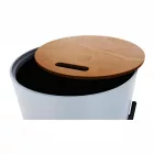 Kisasztall, szürke/természetes/fekete, MOSAI