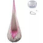 Függőhinta, rózsaszín/flamingó minta, SIESTA TYP 2