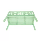 Fából készült kerti pad, neo mint, 124 cm, FABLA