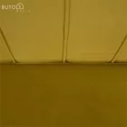 Pad Art-deco stílusban, mustár színűVelvet anyag/gold chróm-arany, NOBLIN