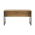 Íróasztal, grafit/tölgyfa artisan, RIOMA NEW TYP 16