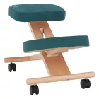 Ergonomikus térdelőszék, kerozin/bükkfa, FLONET