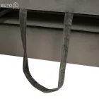 Ülőgarnitúra, szürkésbarna taupe, jobbos, LAMORA U