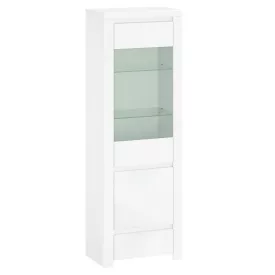 Vitrin 1D1W1S, fehér fényes, LINDY