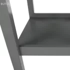 Éjjeliszekrény, szürke, MALISE
