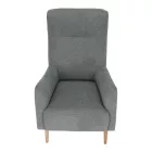 Füles fotel, mentol/tölgy, SAMY