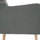 Füles fotel, mentol/tölgy, SAMY