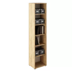 Magas  állvány, artisan tölgy/fehér, RIOMA TYP 02