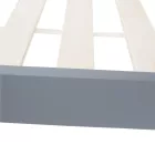 Montessori ágy, szürke, tűnyalábos fenyőfa, GROSI
