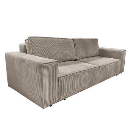 Kihúzható heverő, szürkésbézs Taupe, HARPERA BIG SOFA