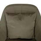 Irodai fotel, szürkésbarna Taupe Velvet anyag/króm, KLIAN