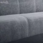 Kinyitható heverő, szürke, GINY