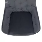 Design fotel, szürke Velvet szövet, VERIO