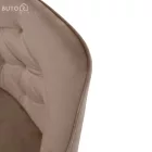Fotel, világosbarna/fekete, VERIO