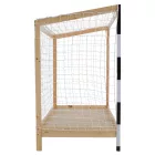 Montessori ágy, természetes/fehér/fekete, 90x200, FUTAL