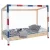 Montessori ágy, természetes/fehér/kék/piros, 90x200, FUTAL