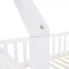 Montessori emeletes ágy, fehér, VENITA TYP 2