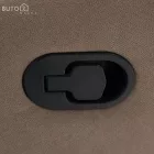 Relax forgószék fotel, szürkésbarna taupe, MEKENZI