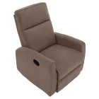 Relax forgószék fotel, szürkésbarna taupe, MEKENZI