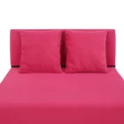 Összecsukható matrac/fotel, 2v1, rózsaszín magenta, PELOS