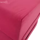 Összecsukható matrac/fotel, 2v1, rózsaszín magenta, VEDIS