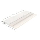 Matrac, habszivacs, 120x200, VALERI