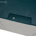 Kerti tárolódoboz, szürke/zöld, KORTEZ