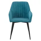 Design fotel, zöld/fekete, VAJRO