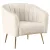 Design fotel, bézs Velvet szövet/gold króm-arany, BAGY