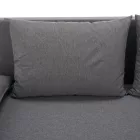 Kihúzható heverő, világosszürke, EUGI