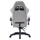 Irodai/gamer szék, szürke/kék, ZODIA