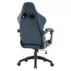 Irodai/gamer szék, kék, teherbírás 150 kg, SAMIE