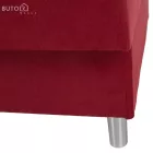 Kihúzható kanapé, piros, ALADA