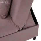 Kihúzható kanapé, rózsaszín, ALADA