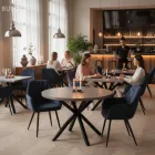 Design fotel, fekete Velvet szövet, VERIO NEW